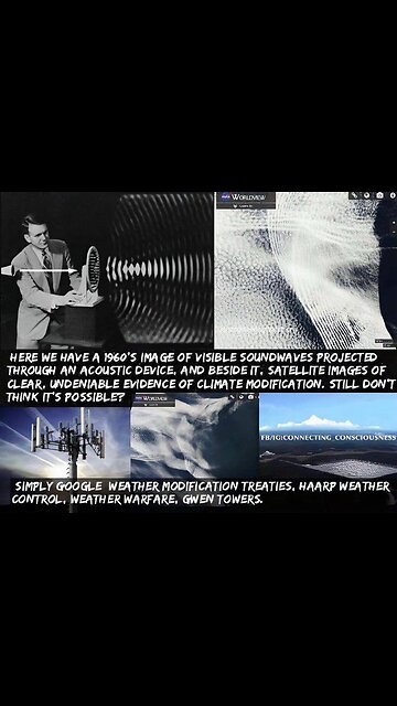 HAARP GEO-ENGINEERING Wolkenimpfung TAU 5G