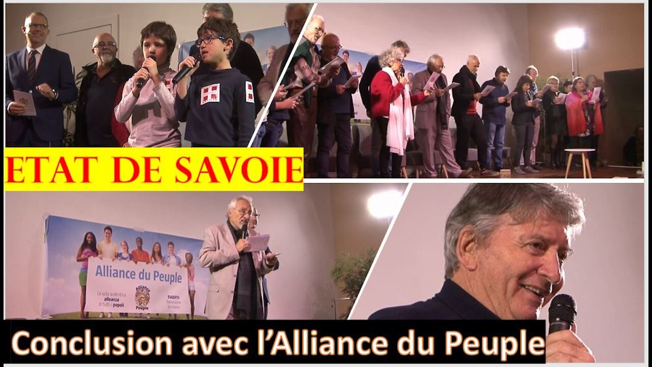 Conclusion de la Conférence de Savoie avec l'Alliance du Peuple