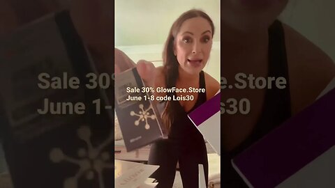 Sale GlowFace.Store June 1-8 30% off code Lois30 #2023 #beauty #skinbooster #antiaging #glowface