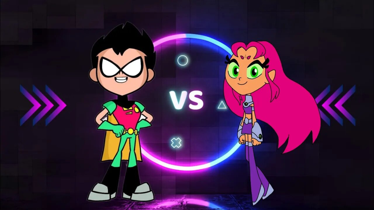 Crypto battles. 6 Season: Teen Titans Go! 1 Episodе: Robin vs Starfire.