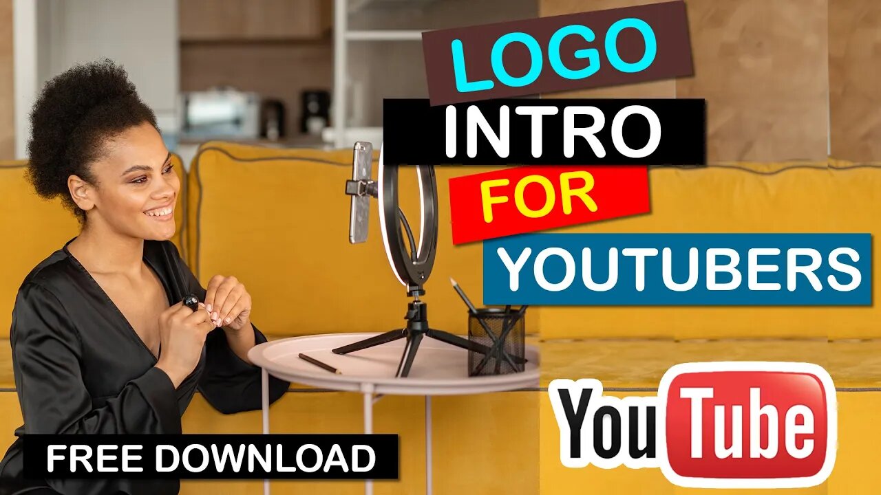 How To Make An Intro For Your YouTube Video for FREE In 5 Minutes!2022