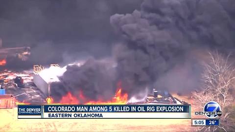 Colorado man among 5 missing gas rig workers recovered in Oklahoma