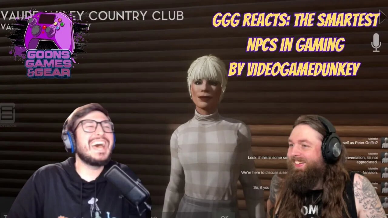 GGG Reacts: The Smartest NPCs in Gaming by @videogamedunkey