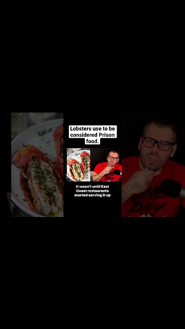 Lobster used to be considered Prison food. #shorts