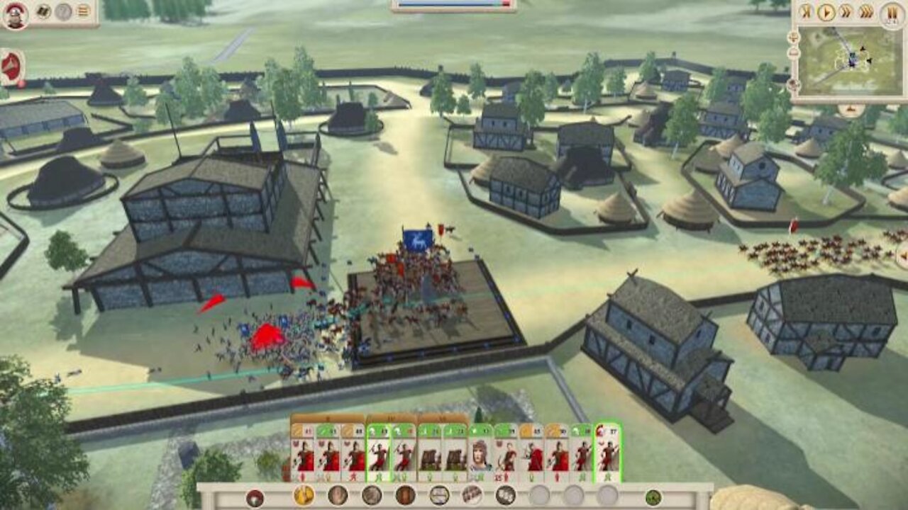 Total-War Rome Julii part 35, pushing out barbarians