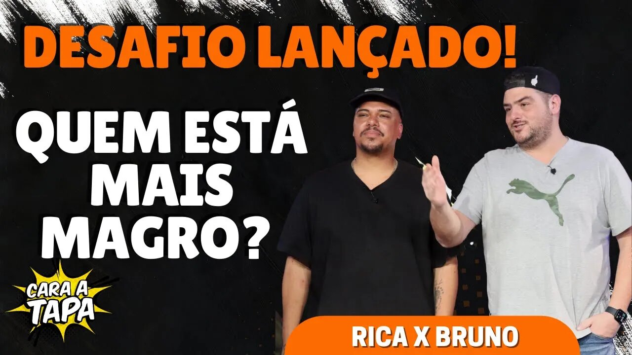 RICA PERRONE OU BRUNO CARDOSO? QUEM ESTÁ MAIS MAGRO?