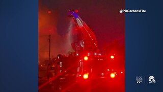 Fire breaks out in Lake Park junkyard