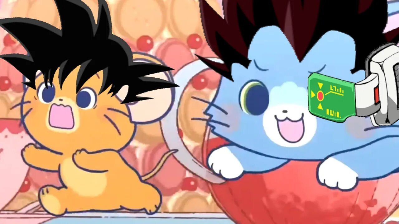 Tom and Jerry anime, but with Dragon Ball voices and music