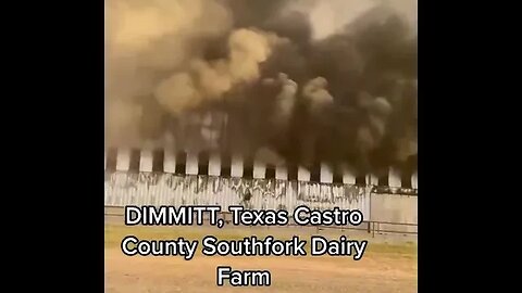 18,000 cattle lost in this fire! So heartbreaking
