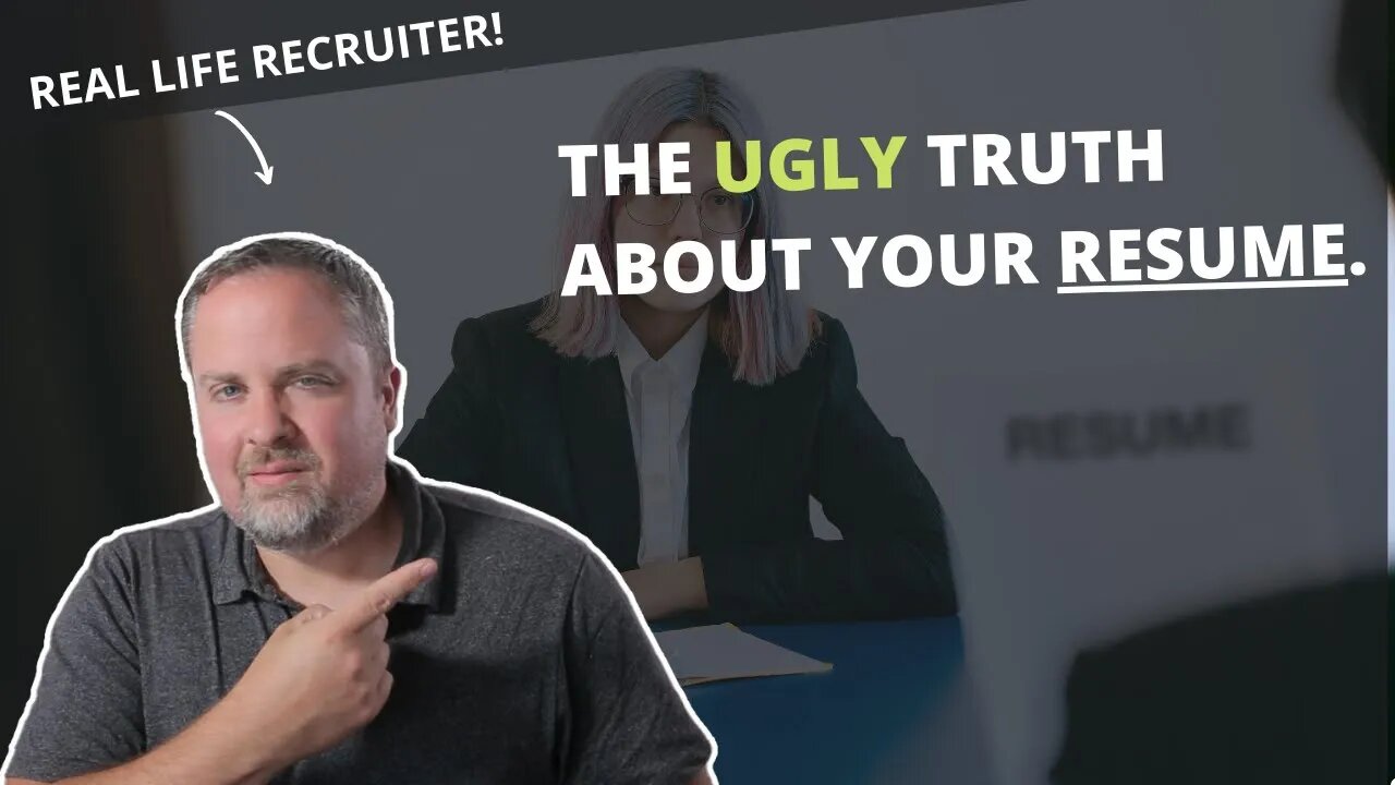 The Ugly Truth About Your Resume