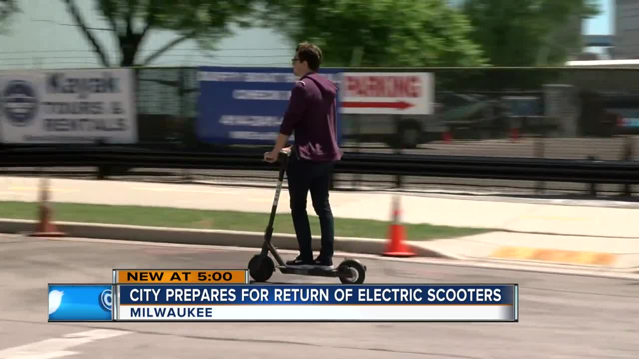 Milwaukee prepares for return of electric scooters