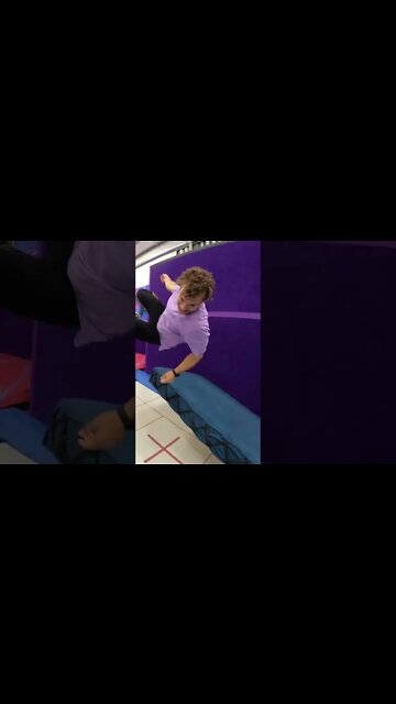 Who Can Do The SCARIEST Flip Over The Net?