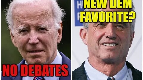 Joe Biden & RFK Jr Hold Events in Chicago - DNC Will Not Let Biden On Debate Stage