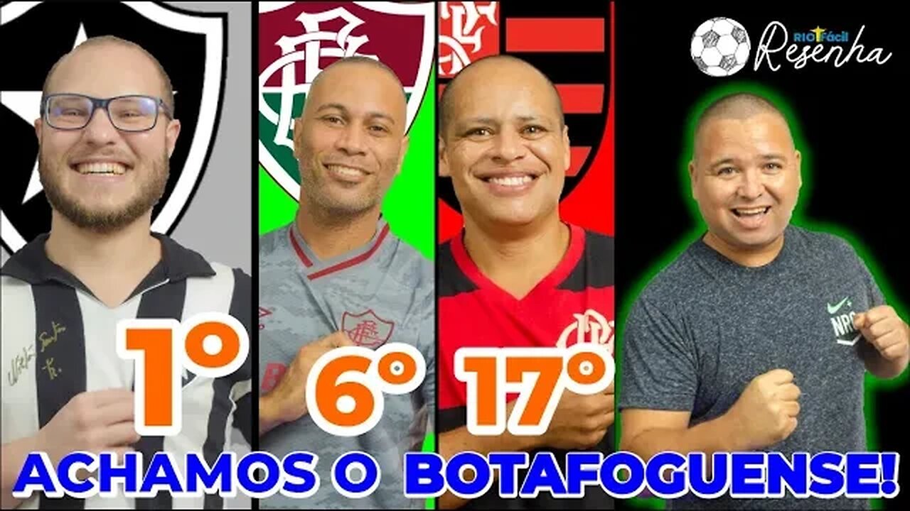 Encontramos um BOTAFOGUENSE zoeiro, que curtiu com a cara de todo mundo no RESENHA RIO!