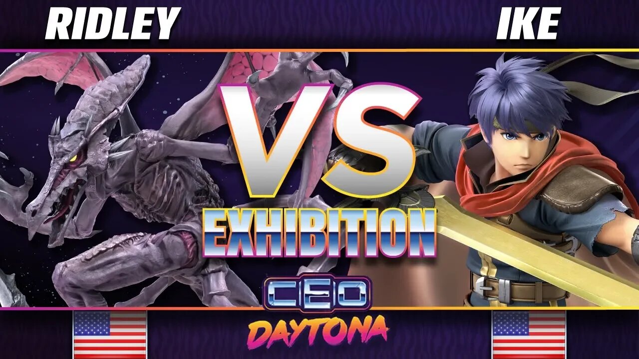 Ridley vs. Ike - SSBU Demo - CEO 2018