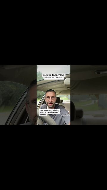 Bigger than your circumstance #shorts #short #shortvideo #youtuber #youtubeshorts