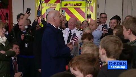Hunter Biden Steps In To Help His Dad Take Questions From A Group Of Children In Ireland