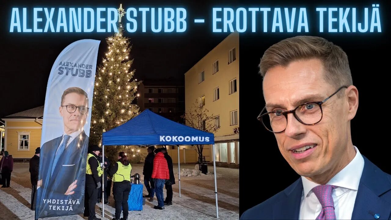 Alexander Stubb - Erottava tekijä