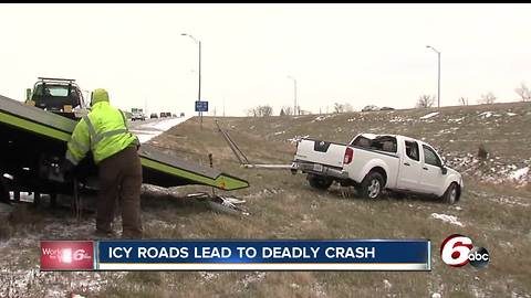 Weather played a role in deadly crash on I-70