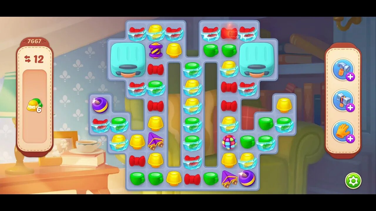 Playrix Homescapes Gameplay Walkthrough Level 7667