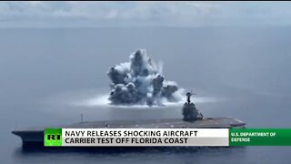 US Navy Shows Off Its Military Might with MASSIVE Test Blast in the Ocean