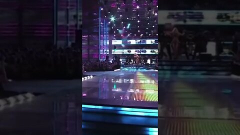 Lady gaga on the stage