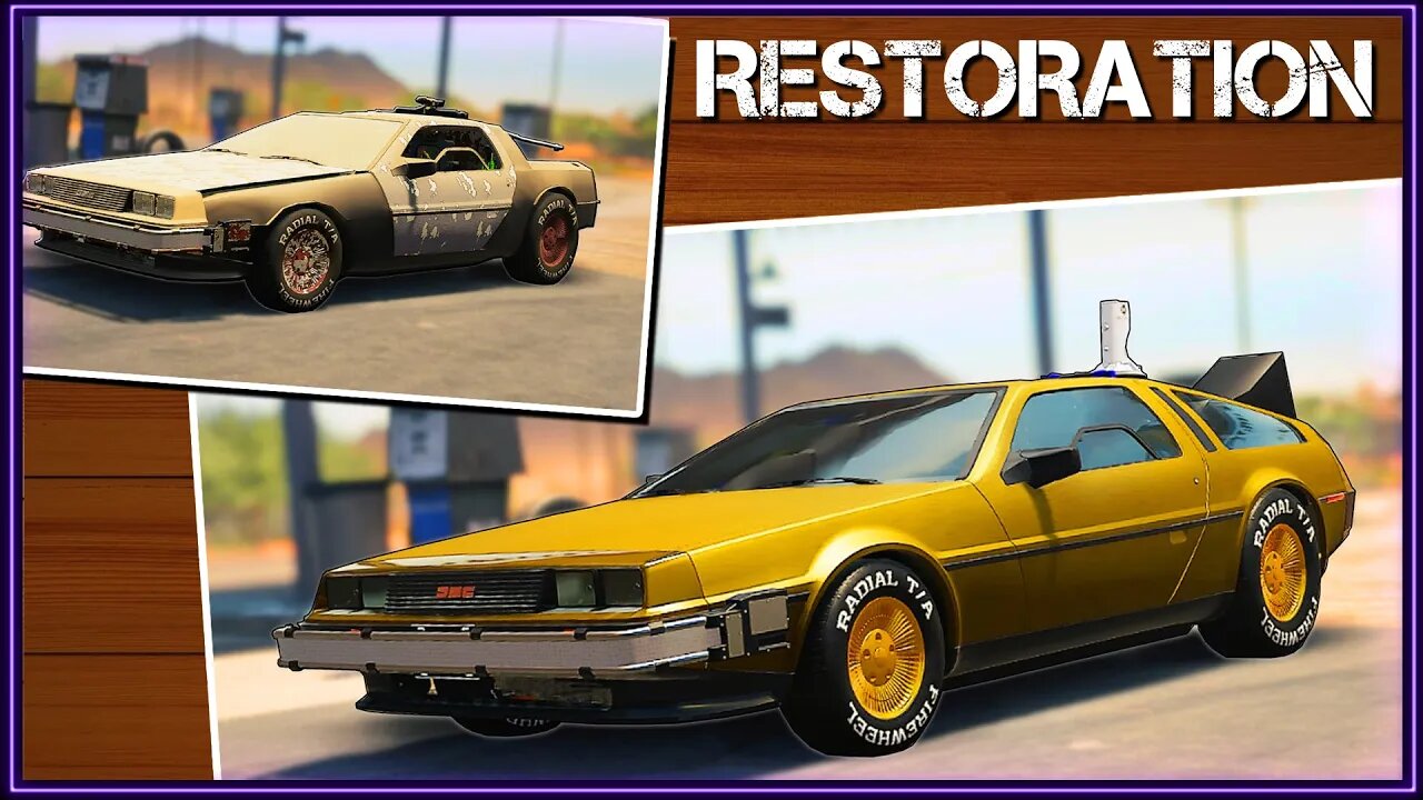 Restoration Delorean DMC 12 | Car Mechanic Simulator 2021