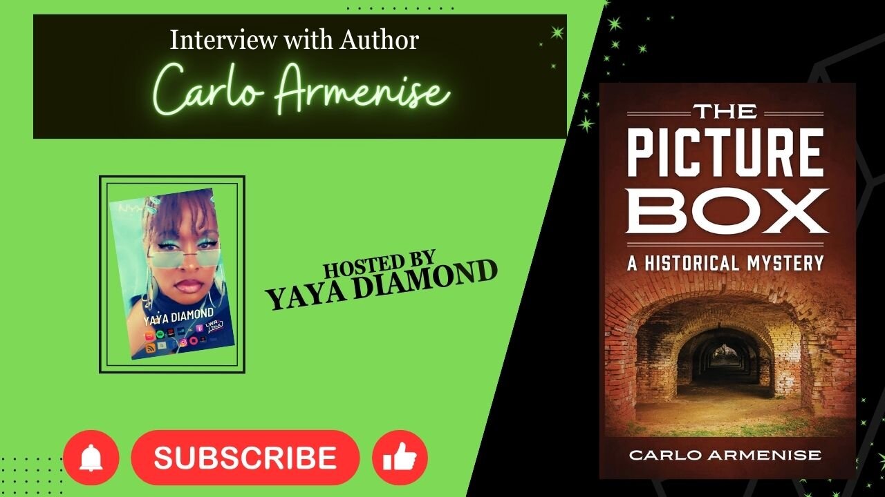 Interview with Amazon Author Carlo Armenise - The Picture Box: A Historical Mystery