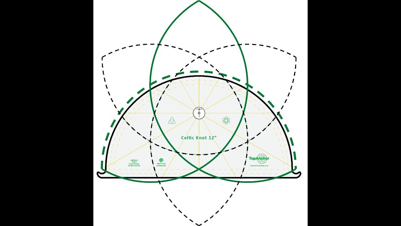 Celtic Knot templates by TopAnchor Quilting Tools