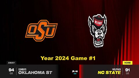 CFB 24 Oklahoma State Vs NC State Year 2024