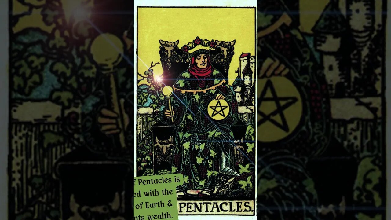 TAROT- The KING OF PENTACLES ~ What is in the cards? #shorts #tarot