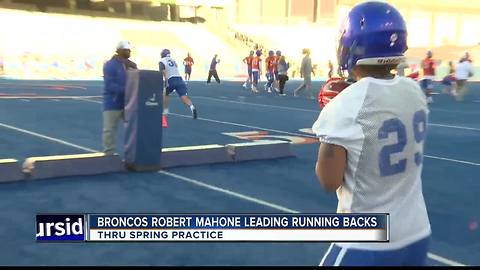 Broncos Mahone leading the Running Back Group