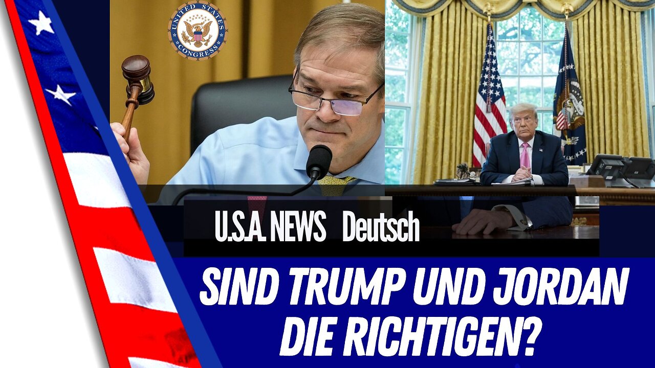 Sind Trump und Jordan die RIchtigen?