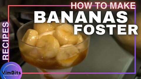 AMAZING Bananas Foster Dessert Recipe - SO GOOD!