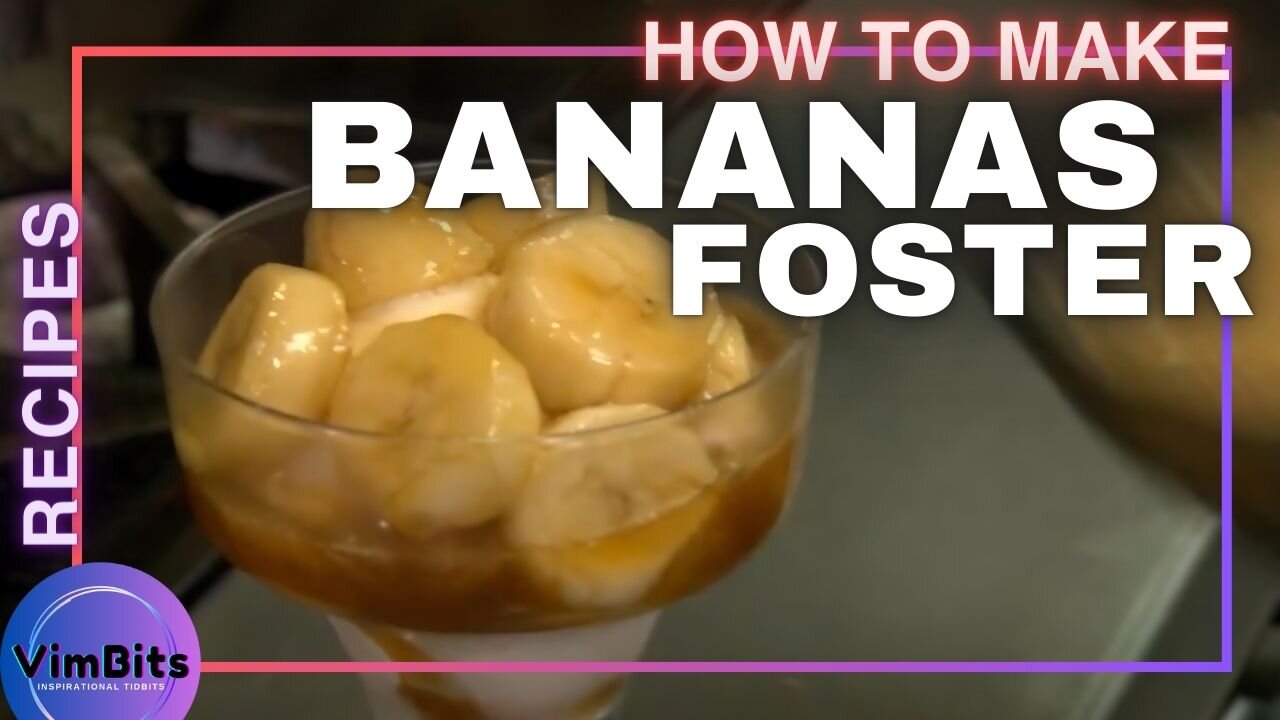 AMAZING Bananas Foster Dessert Recipe - SO GOOD!