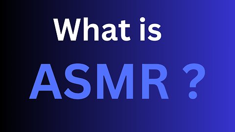 What is a ASMR and Why is Post Popular ? | How Does It Work ?|