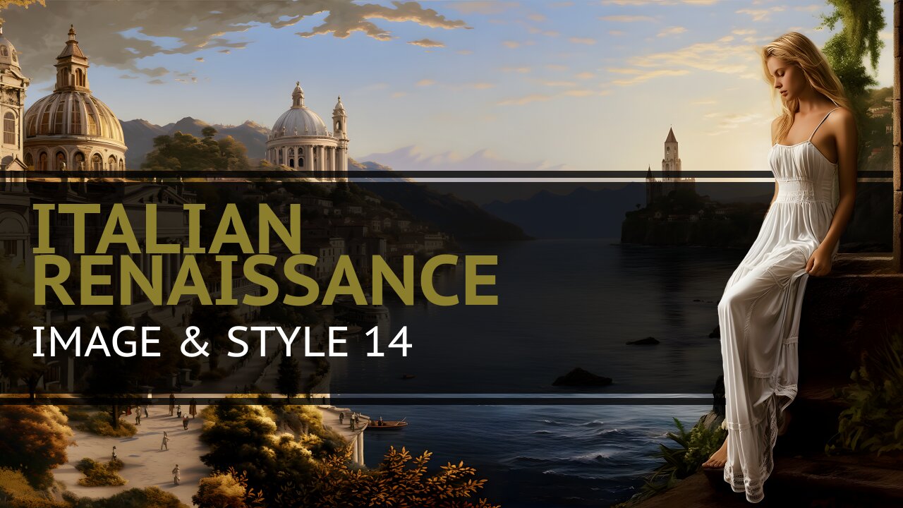 Italian Renaissance - Adding Style to an Image in MidJourney 5.2 - Image & Style 14