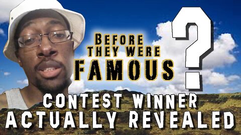 CONTEST WINNER ACTUALLY REVEALED