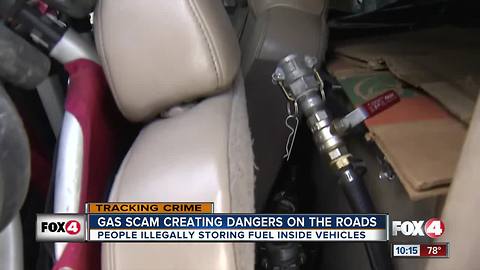 Gas scam creating dangers on the roads