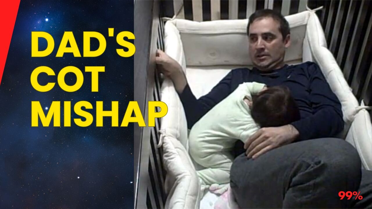 Dad's Big Mistake in Baby's Cot Goes Viral - Hilarious Parenting Fail!