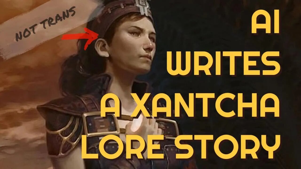 I asked Bing AI to write a script about Xantcha. A PHYREXIAN LORE STORY THAT NEVER HAPPENED. MTG