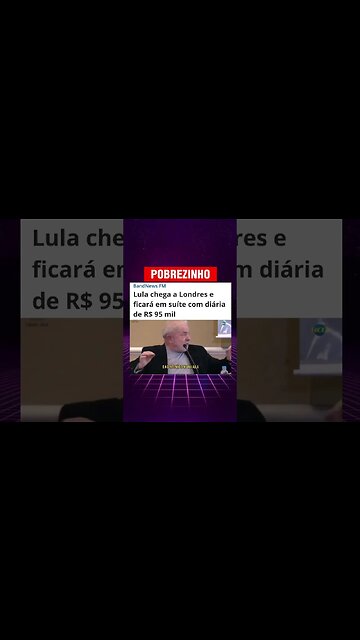 Lula viaja e você paga a conta. #shorts