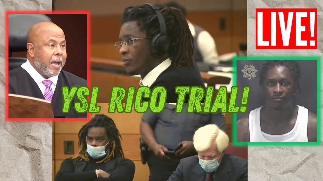 YOUNG THUG LIVE IN COURT!