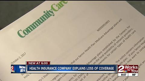 Thousands of older Oklahoma's worry about health insurance being canceled