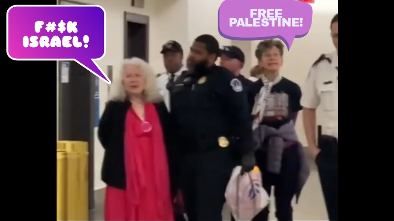 CODE PINK Locked Out and Arrested Outside Pelosi's Office