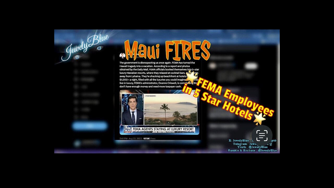 🔥Maui Fires🔥FEMA's Hotel Rooms 👉🏼 Over $1000 PER NIGHT‼️