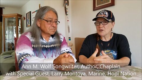 Table Talk with Ann M. Wolf & Marine, Larry Montoya (Hopi Nation)