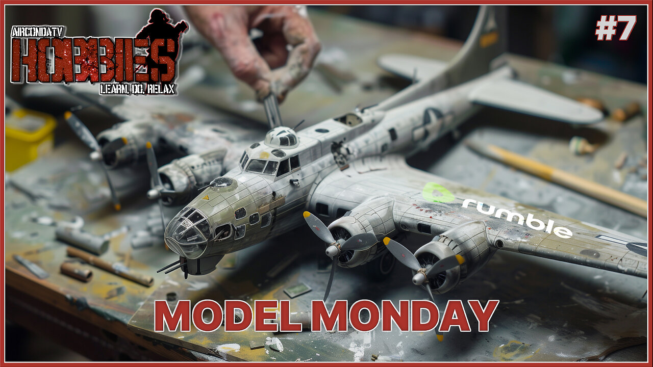 Model Mondays - Assembling the B-17G Flying Fortress, an Aircraft my Great Grandfather Worked On