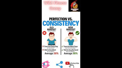 🔥Perfection v/s consistency🔥#fitness🔥#wildfitnessgroup🔥#shorts🔥