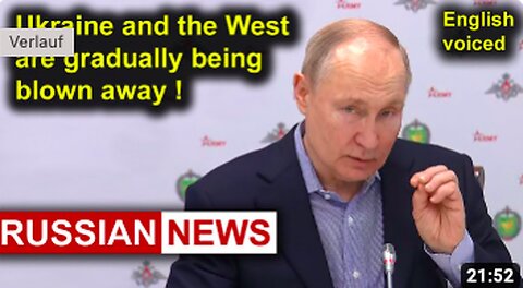 The West will not succeed, it is simply impossible! Putin, Russia, Ukraine